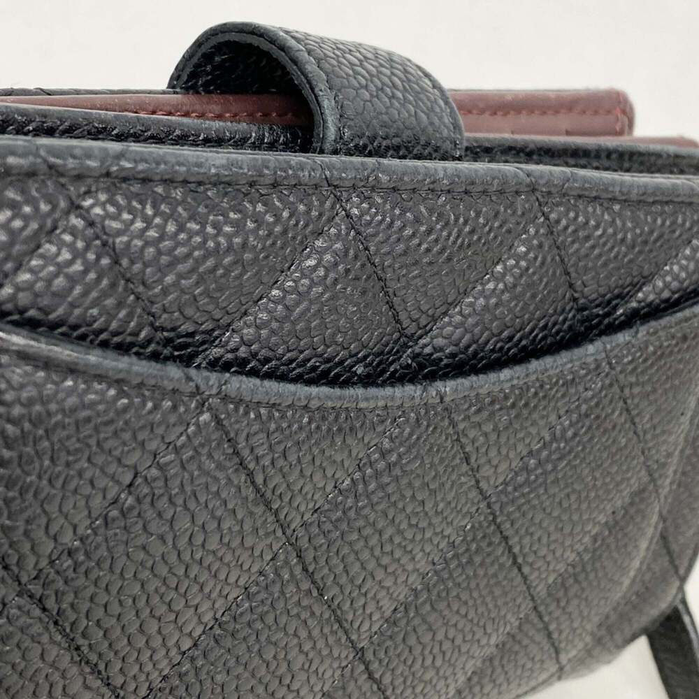 CHANEL Black Caviar Leather Wallet - Picture 7 of 11